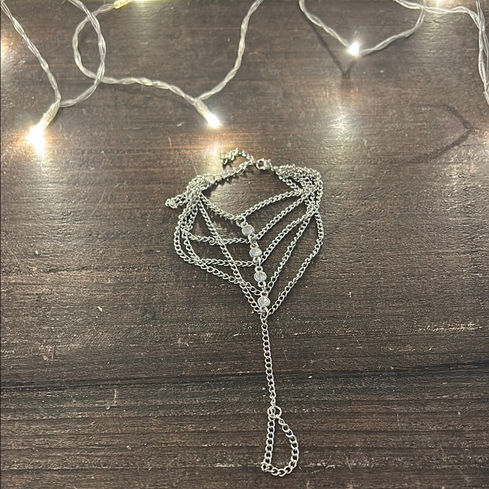 Elegant Silver Chain Bracelet